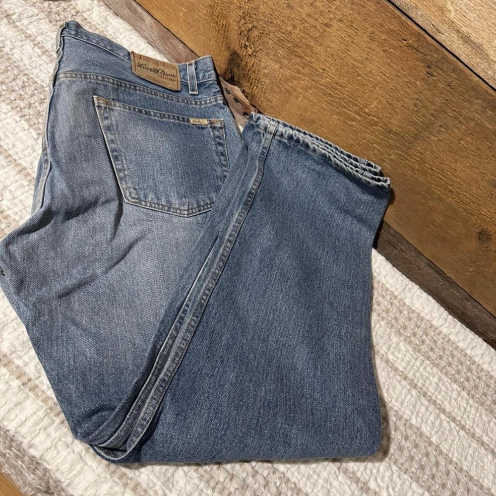 Levi Strauss Signature Jeans Regular‎ Fit Light Wash Denim W40 L32